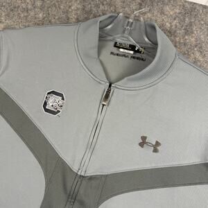 Under Armour South Carolina Gamecocks Men’s Full Zip Jacket Gray Size XL 385